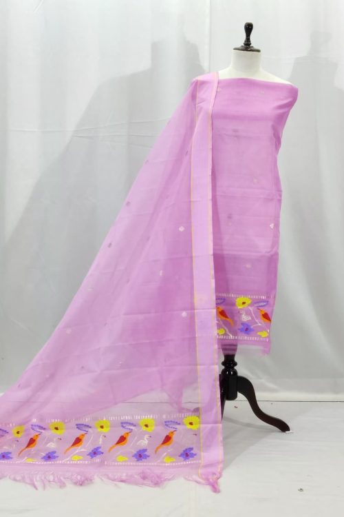 PURE ZARIKOTA HANDLOOM DRESS MATERIAL _M224