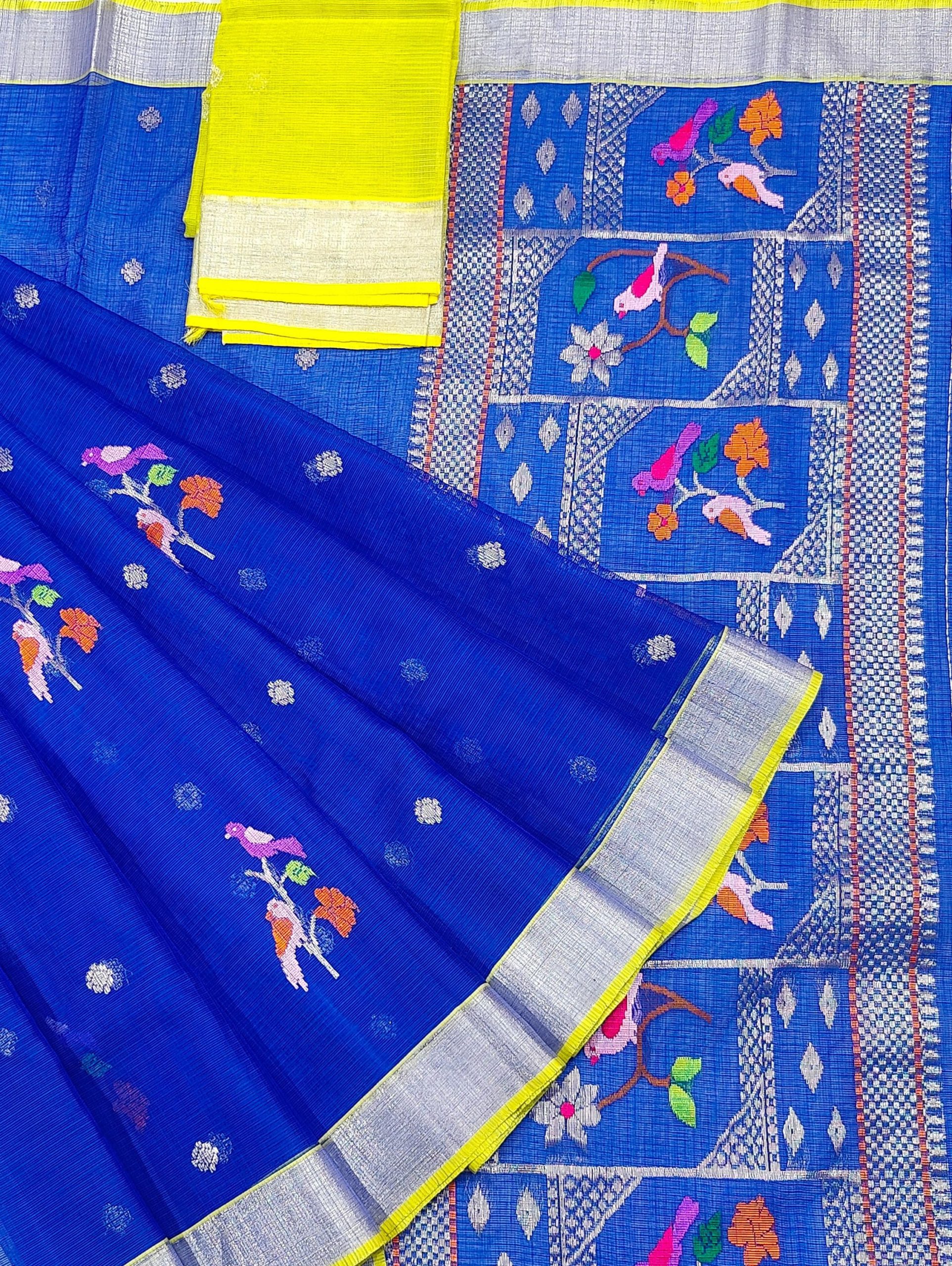 PURE ZARIKOTA HANDLOOM BUTA SAREE WITH BLOUSE B2023