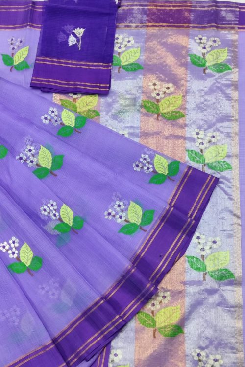 PURE ZARIKOTA HANDLOOM BUTA SAREE WITH BLOUSE B2054
